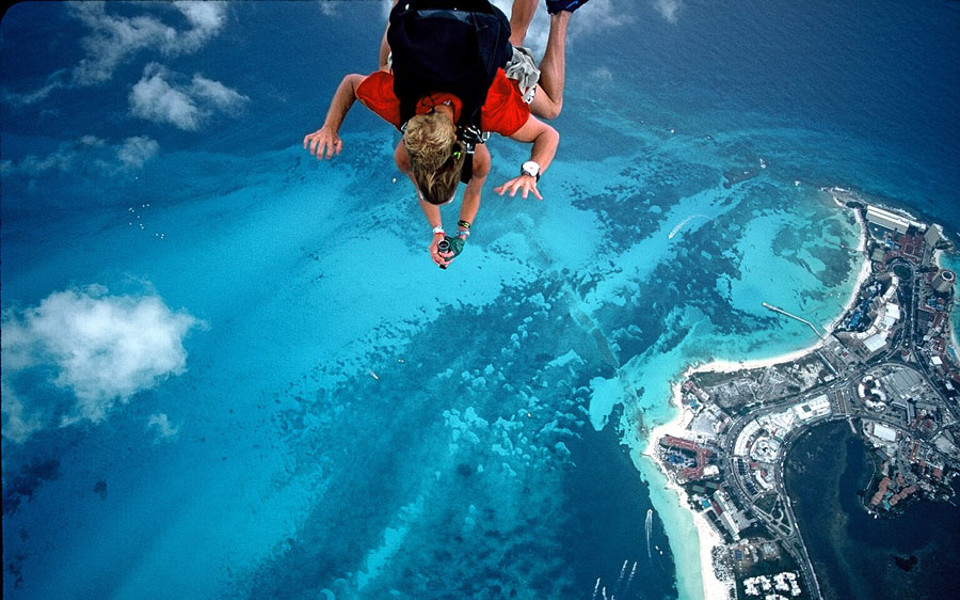 Cancun Skydiving Playa Del Carmen Mexico Flight Adventures
